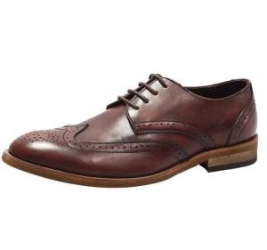 Quality Genuine Leather Flat Mens Black Oxford Shoes , Classic Vintage Lace Up Dress Shoes wholesale