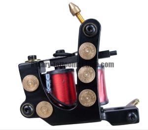 Quality Lightweight Coil Tattoo Machine Gun Iron Casting Premium Copper Wire 10 Wraps Coils wholesale