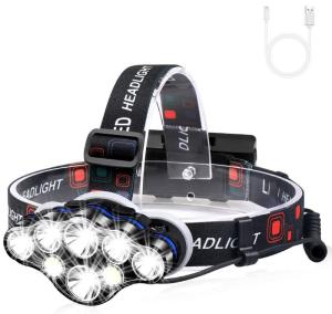 Quality Aluminum Led , Waterproof High Power USB Rechargeable Headlamp wholesale