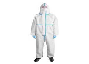 Quality Electronics Disposable Protective Coverall Breathable White Personal Safety wholesale
