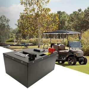Quality LiFePO4 Li Ion Golf Cart Battery Replacement 36 Volt 90Ah With Bluetooth wholesale