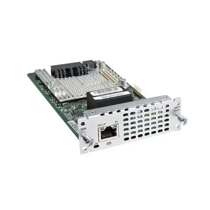 Original Fourth-Generation Multi Flex Trunk Voice And WAN Network Interface Module NIM-1MFT-T1/E1 Customizable Size