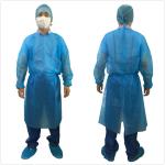 Reinforced ISO13485 Disposable Plastic Gown