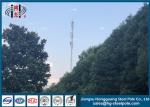 ISO Hot Dip Galvanized Telecommunication Towers 2.3-18mm Wall Thickness