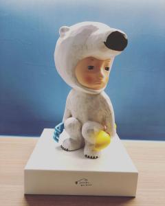 Quality Self Standing Art Wooden Doll Exhibition Sculpture Exquisite Workmanship wholesale