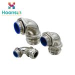 Right Angle Protection 90 Degree Flexible Conduit Connector IP68 Cable Gland
