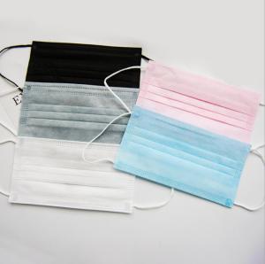 Quality Disposable Non- Woven Face Mask Medical 1 2 3 Ply With Ear Loop Or Ties wholesale