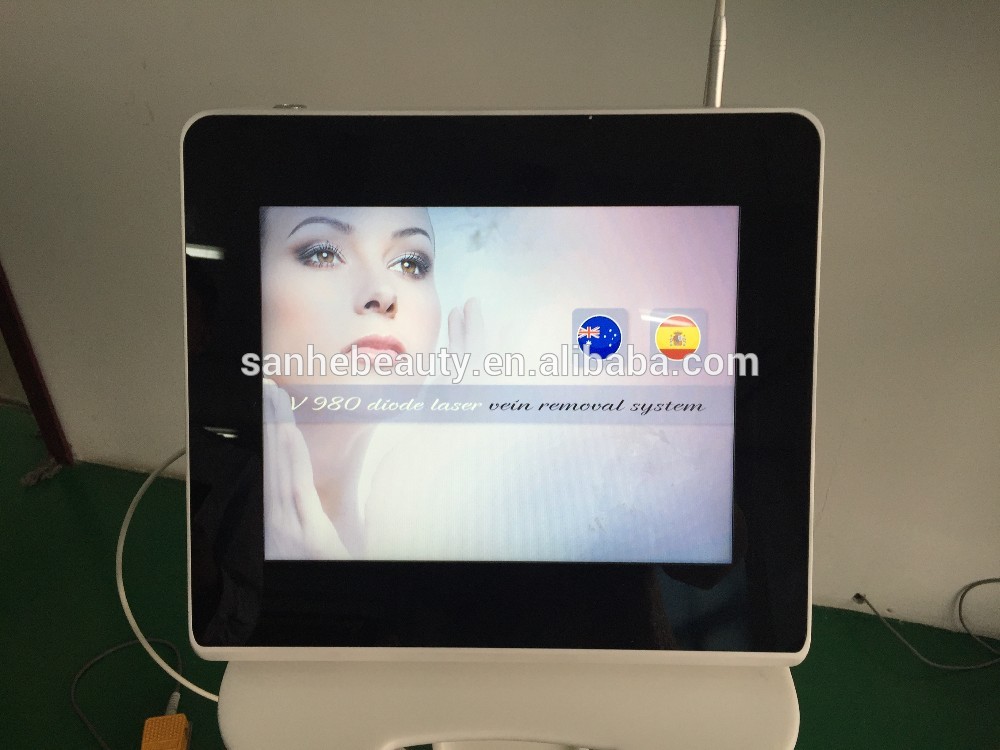 980nm diode laser vascular / spider vein removal machine