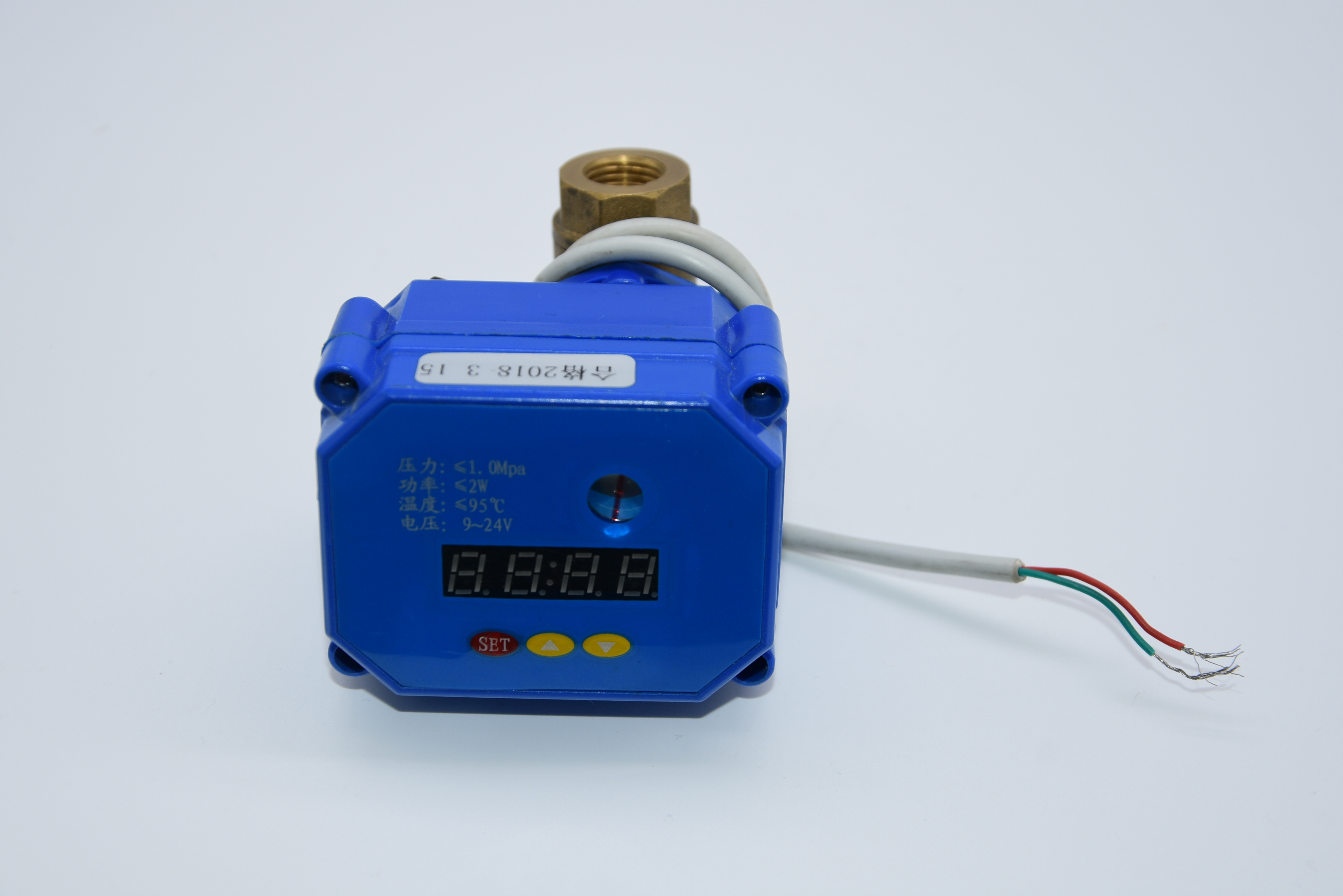 Miniature Electric Dn8 Brass Motorized Ball Valve With Switch