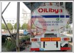 Special Design Beam Fuel Tank Trailer Eco - Friendly Mechanical Suspension
