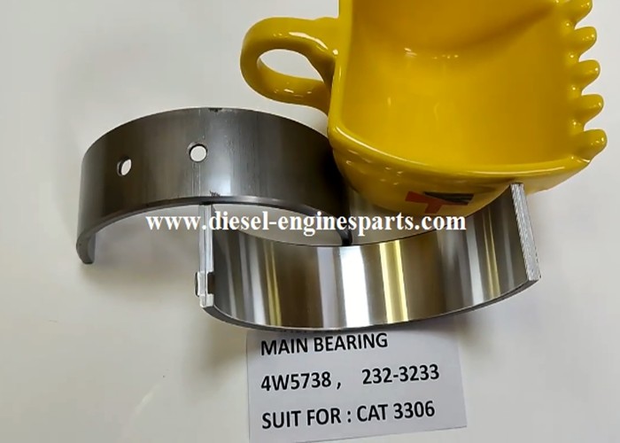 Qst30c Cummins Main And Rod Bearings High Speed 0.01mm Tolerance
