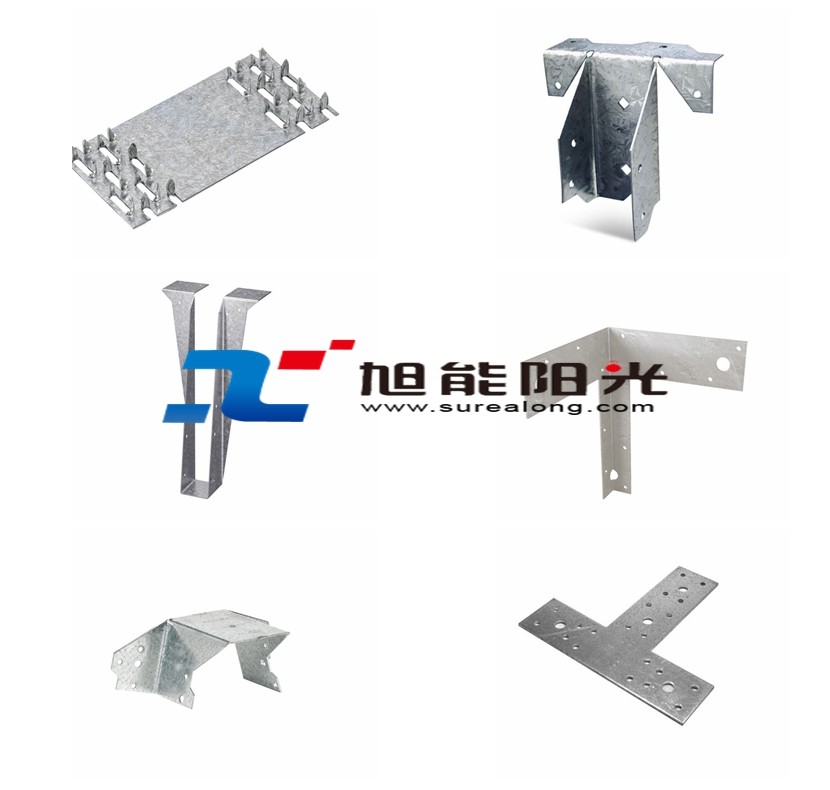 Customized Timber Connectors Blending Process Galvanized Steel Stainless Steel Joist Hanger