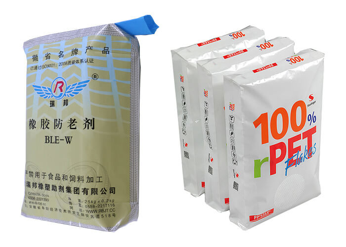 Light Weight 25kg Block Bottom Valve Bag Bopp Laminated / Square Bottom PP Woven Bag