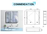 New Style Bathroom Mirror 800mm Aluminum Alloy Frame