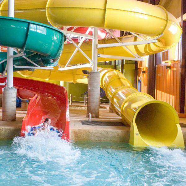 Water Parks Fiberglass Slide Playground Equipment Water Slides for Family