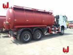 HOWO 10 Wheelers Sewer Vacuum Truck 18t Sewage Vacuum Pump Truck