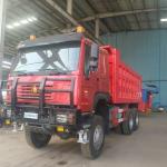 6X6 ARMY DUMP TRUCK 25T 10 WHEELS 30CUBIC DIESEL FUEL TYPE SINOTRUK HOWO ALL