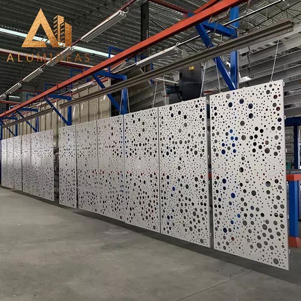 Aluminum Decorative Perforated Exterior Privacy Panels