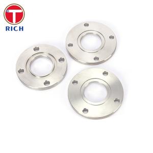 Quality DIN 2630 Stainless Steel Exhaust Flange 304 Forged Flat Welding Butt Welding Punched Valve Flange wholesale