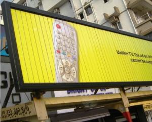 Quality wholesale big size aluminium trivision rolling board advertising wholesale