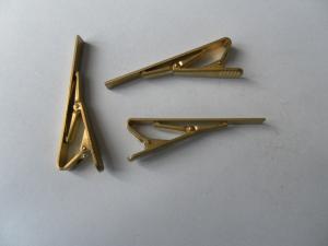Quality Wholesale Matte Gold Tie Bar,Tie Pin,Tie Clips wholesale