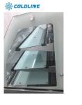 Hot sale bakery automatic defrosting display cabinet refrigeration equipment