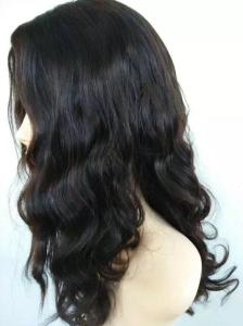 Quality Factory Price Front Lace Natural Wavy Unprocessed Brazilian Virgin Human Hair Jewish Wigs Kosher Wigs for Women Sheitel wholesale