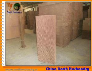 Quality Poultry farm evaporative cooling pad with black coating wholesale