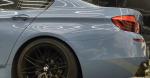 Powder Porcelain Blue High Gloss Car Wrap Grime Resistant Multifunction