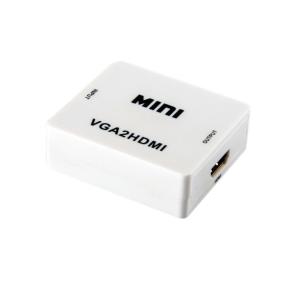 Quality 5V 1A 40g HDTV STB VGA Audio To HDMI Converter wholesale