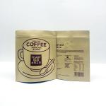 Self Standing Bag Kraft Paper Tea Coffee Shop Specialty Zipper Dried Fruit Food