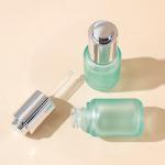 PET Custom Cosmetic Bottles Vintage Round Parfum Atomizer Spray