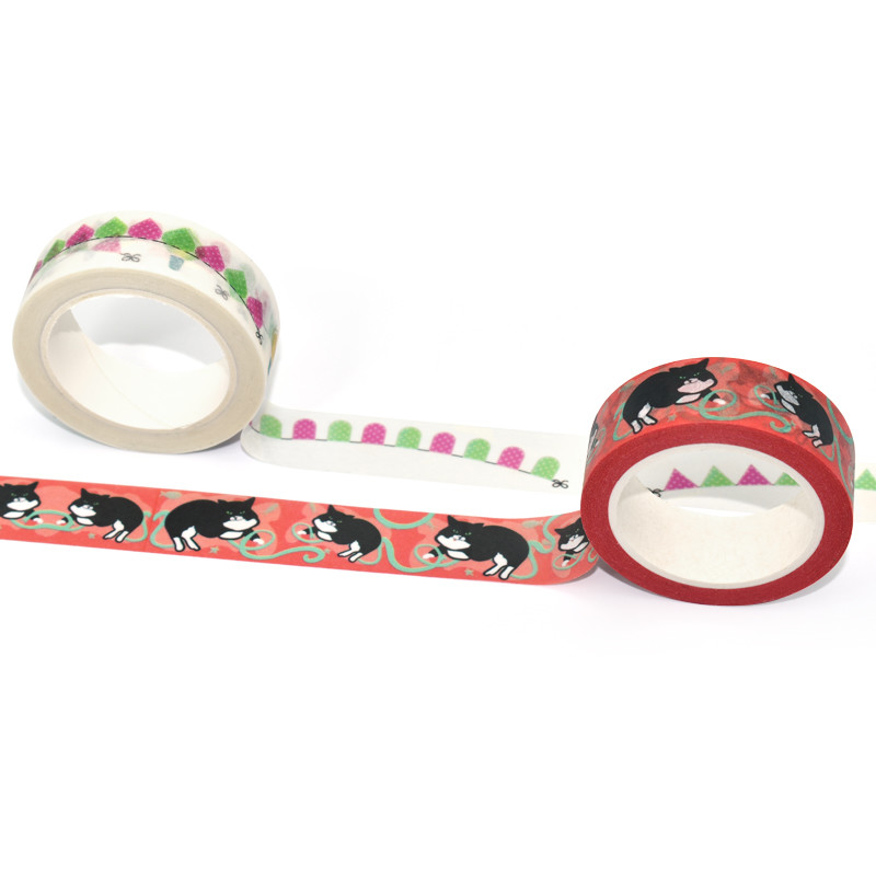 Tropical Breeze Japanese Paper Washi Tape For Gift Box Decoration