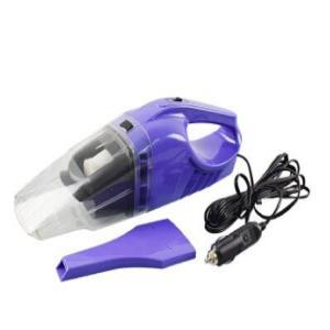 Quality Purple Hand Held Battery Powered Vacuum Cleaners Dc 12v Plastic Material wholesale