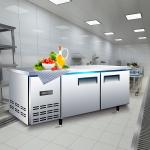 201/304 Stainless Steel Refrigeration Work Table for Undercounter in Commercial