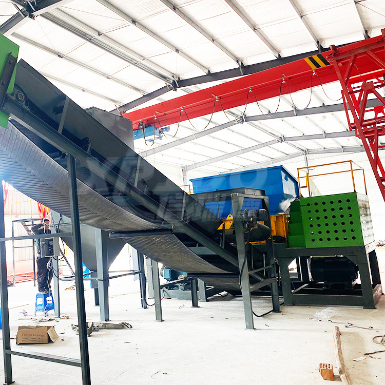Automatic Waste Metal Shredder Plastic Shredder for Multi Function Industrial Functional Shredding Machine