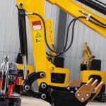 Euro V Engine Electric Micro Digger EPA Small Home Excavator