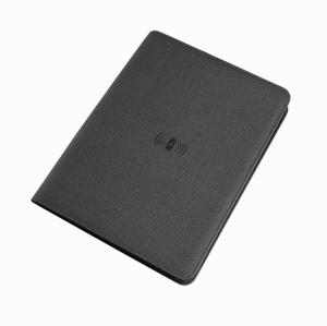 Quality Moistureproof Luxury Leather Portfolio With Calculator Multifunctional Reusable wholesale