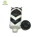 Black White Empty Lotion Tubes , Cosmetic Tube Packaging Big Capacity