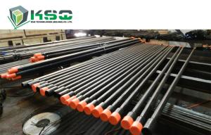 Quality ST68 Flushing Hole 30 mm Threaded Drill Rod / Tube For Mining wholesale