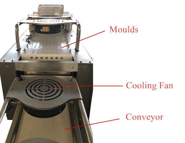 EN Standard Stainless Steel Cereal Bar Forming Machine / Granola Bar Machine