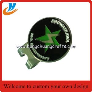 Quality Hat clip golf accessory custom,sample or golf fork pictures is acceptable wholesale