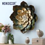 3D Blooming Flower Metal Wall Art Sculpture Decoration Copper