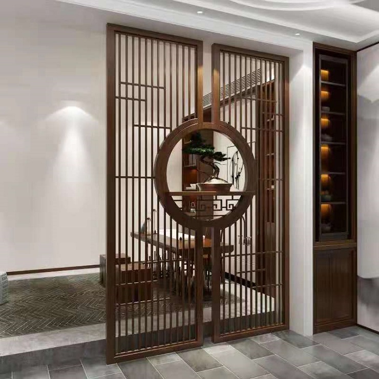Home Decor Stainless Steel Metal Movable Decorative Room Dividers
