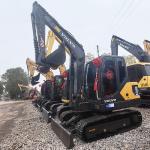 Volvo EC60 Crawler Excavators Used 6 Ton 0.23m3 Bucket 37KW Used 6 Ton Excavator