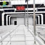 Vegetables Blackout Light Dep Green House 70m Length Caterpillar Tunnel