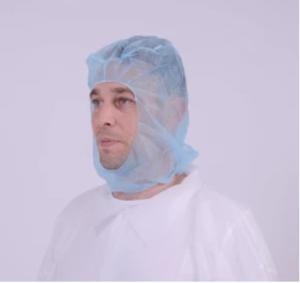Quality PP Spunbond Disposable Non Woven Cap Dust Proof Without Mask wholesale