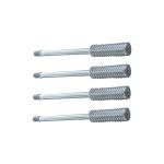 #4-40 UNC 49mm Length Stainless Steel Thumb Screws For Computer Cable
