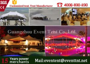 Quality Outdoor Portable Car Garage Tent Windproof With Double - Swing Glass Door wholesale
