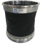PTFE 150mm-400MM length Industrial Flexible Connectors / flexible pipe connector